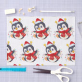 ライトアップ付きクリスマスプリンキン 薄葉紙 (クラフト)