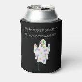 ライトアップ幽霊クーラーボックス 缶クーラー (缶裏面)