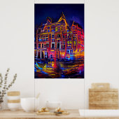 ライトアップ・ザ・ナイト2 – 鮮やかなカラーポスター ポスター (キッチン)