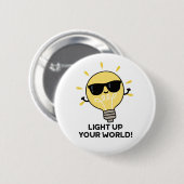 ライトアップYOURワールドおもしろいバ前向きルパン 缶バッジ (正面&裏面)