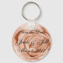 ライトアプリコット日付の保存 キーホルダー