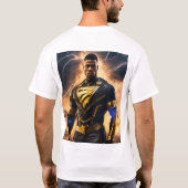 『ライトアンドダークスーパーヒーロー』 Tシャツ (裏面)