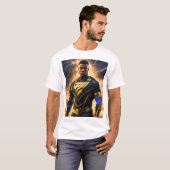 『ライトアンドダークスーパーヒーロー』 Tシャツ (正面フル)