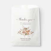 ライトアーストーン素朴フローラ結婚サンキュー フェイバーバッグ (正面)