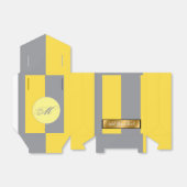 ライトイエローとソフトグレイ カスタマイズ フェイバーボックス (折り畳みなし)