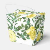 ライトイエローパステルピーニー&バラフローラ結婚ズ フェイバーボックス (裏面サイド)