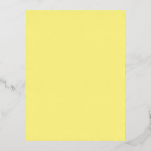 ライトイエロー#FFF888、マルジパン 箔シーズンポストカード