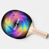 ライトイカラフルメージデザイン- 卓球ラケット (横)