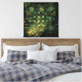 ライトインザシティ抽象芸術キャンバスプリントプリント キャンバスプリント (インサイチュ (寝室))