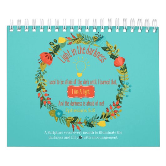 ライトインザダークネスクリスチャン聖なる書物、 経典2022 カレンダー (カバー)