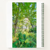 ライトインザフォレストスケッチブック ノートブック (裏面)