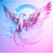 ライトウィングのタトゥーアート シール (正面)