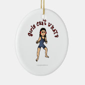 ライトウォメンズレスリング セラミックオーナメント (右)