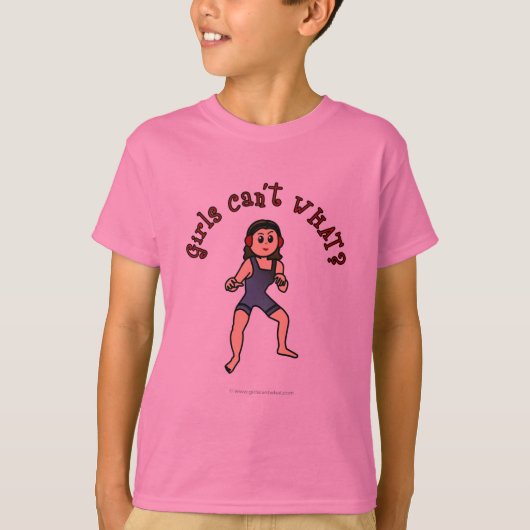 ライトウォメンズレスリング Tシャツ (正面)