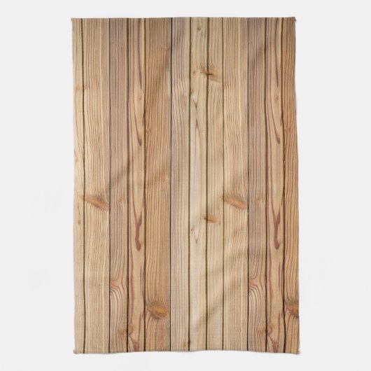 ライトウッドパネルのテクスチャ キッチンタオル (縦)