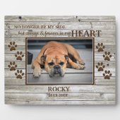 ライトウッドファミリーペットフォトメモリアルプラーク フォトプラーク (正面)