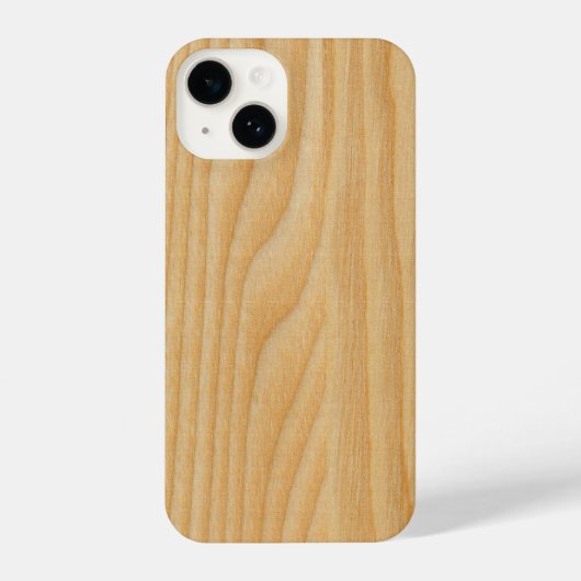 ライトウッドボード質感 iPhoneケース (裏面)