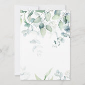 ライトエアリーユーカリ60thバースデーパーティー 招待状 (裏面)