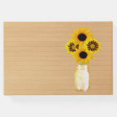 ライトエ素朴ロフローラメイスンジャー結婚ズ ゲストブック (裏面)