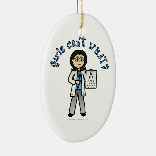 ライトオプトメトリストガール セラミックオーナメント (右)