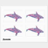 ライトオルカStarscapeステッカー 長方形シール (シート)