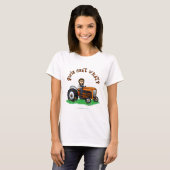 ライトオレンジ農家 Tシャツ (正面フル)