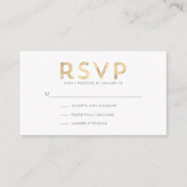 ライトオークウッドモダンRSVPエンクロージャカード エンクロージャーカード