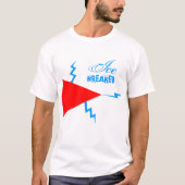 ライトカスタマイズ可能なアイスブレーカーホワイト Tシャツ (正面)