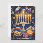 ライトカスタムの文字フェスティバル喜び。 シーズンカード (正面)