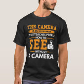 ライトカメラアクションカメラマン Tシャツ (正面)