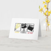 ライトカメラアクション カード (黄色い花)