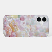 ライトカラフル形状 iPhone 16ケース (裏面横)