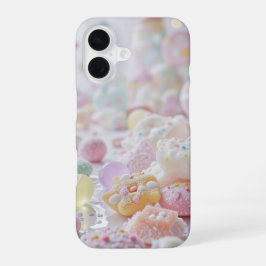 ライトカラフル形状 iPhone 16ケース