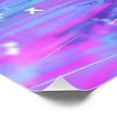 ライトカラーポスター付き虎 ポスター (コーナー)