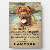 ライトカントリー　ルースティック　ペットメモリアル　|　写真キープセイク フォトプラーク (正面)