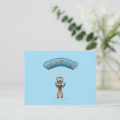 ライトガールスカイダイバー ポストカード (スタンド正面)