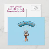 ライトガールスカイダイバー ポストカード (正面/裏面)