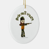 ライトガールズ狩り セラミックオーナメント (右)