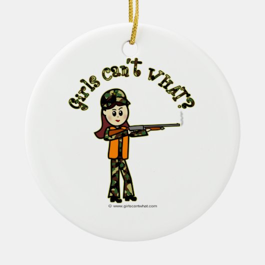 ライトガールズ狩り セラミックオーナメント (正面)