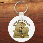 ライトガールロッククライマー キーホルダー (正面)