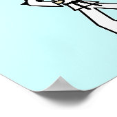 ライトガール武術アーティスト ポスター (角)