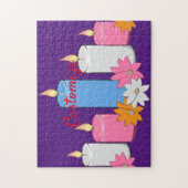 ライトキャンドルフラワーサンダーコーブ ジグソーパズル (縦)