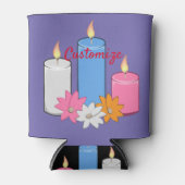 ライトキャンドルフラワーサンダーコーブ 缶クーラー (正面)