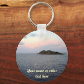 ライトキーチェパーソナライズされたーンの表示 キーホルダー (正面)