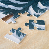 ライトクリスマスの町 ジグソーパズル (側面)