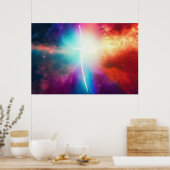 ライトクロス宇宙ポスター ポスター (キッチン)