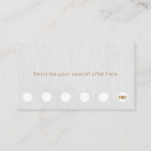 ライトグミニマルレーリネン6パンチロイヤリティ ロイヤリティカード (裏面)