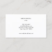 ライトグモダンレイプロフェッショナルネットワーク 名刺 (裏面)