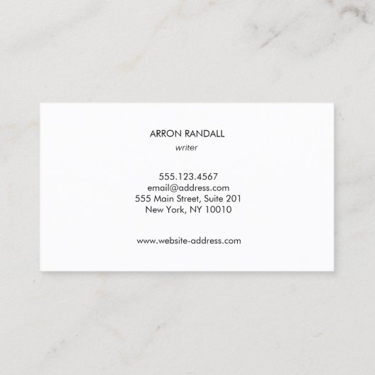 ライトグモダンレイプロフェッショナルネットワーク 名刺 (裏面)