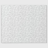 ライトグモダンレーレオパードアニマルプリント ラッピングペーパー (フラット)